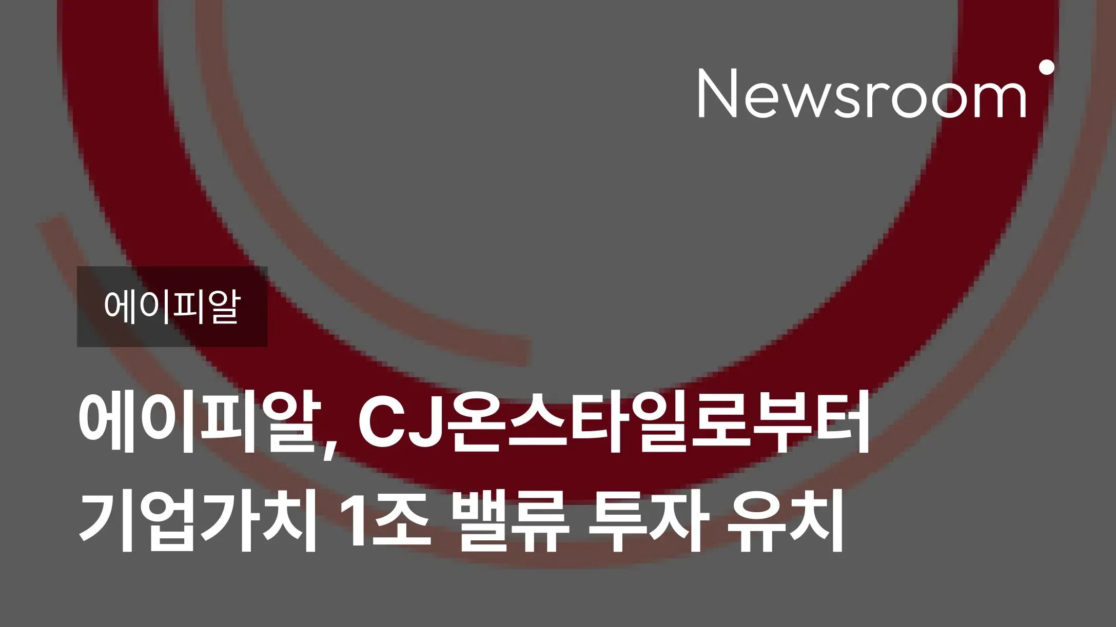 [에이피알] 에이피알, CJ온스타일로부터 기업가치 1조 밸류 투자 유치